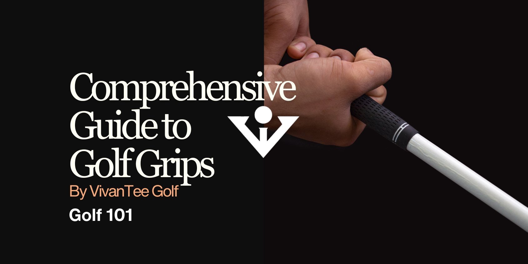 Introduction to golf grips, image of a golfer gripping a club