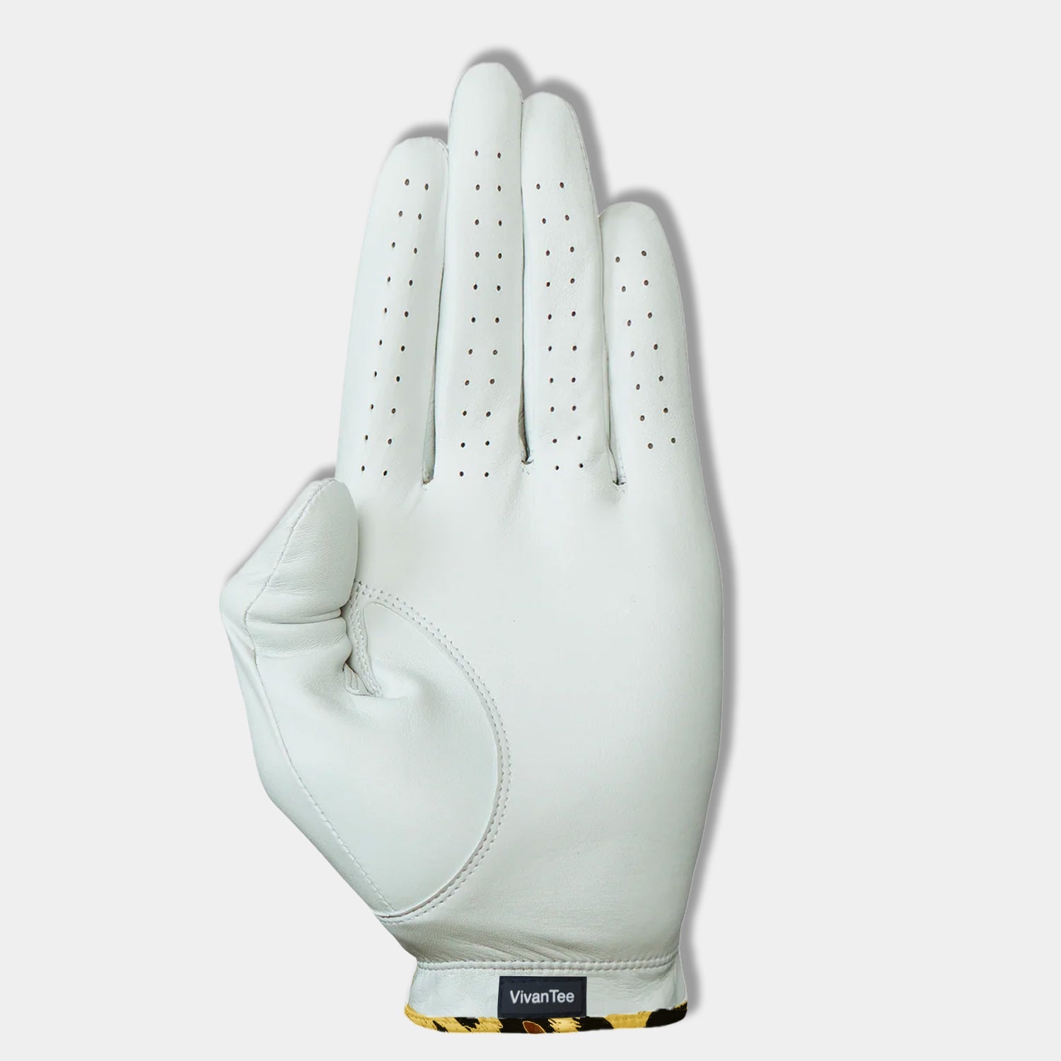 Cheetah print golf glove by VivanTee bottom.